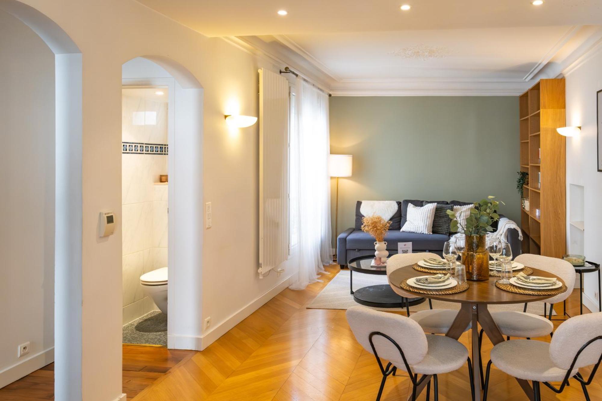 Spacious Apartment For 6 People Parijs Buitenkant foto